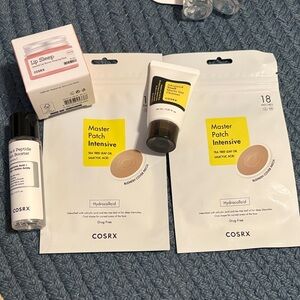 COSRX Lip asleep FS Master Patch Snail gel and petite skin booster Travel